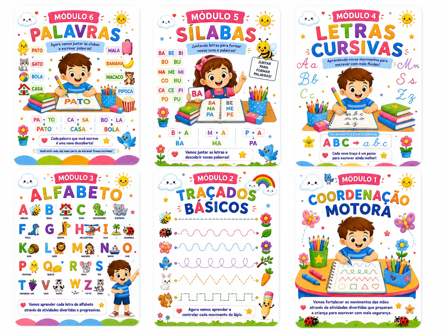 Material de Caligrafia